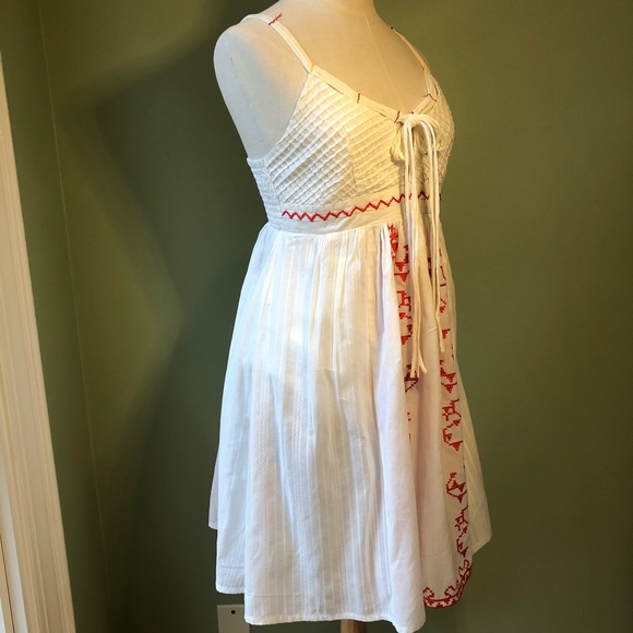 Easley Latticework Crosstitched  Strappy Dress - Picture 7 of 15
